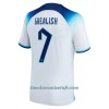 Camiseta de fútbol Inglaterra Grealish 7 Primera Equipación Mundial 2022 - Hombre